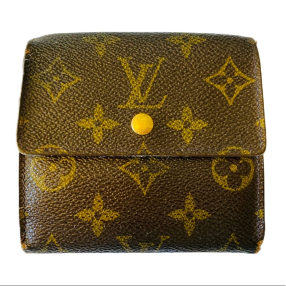 Auth Louis Vuitton Vintage Elise Monogram Wallet